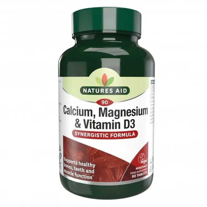 Natures Aid Calcium Magnesium and Vitamin D3 90s