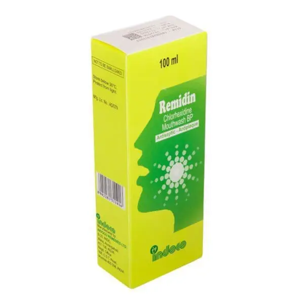 Remidin Chloramphenicol Mouthwash BP - 100ml